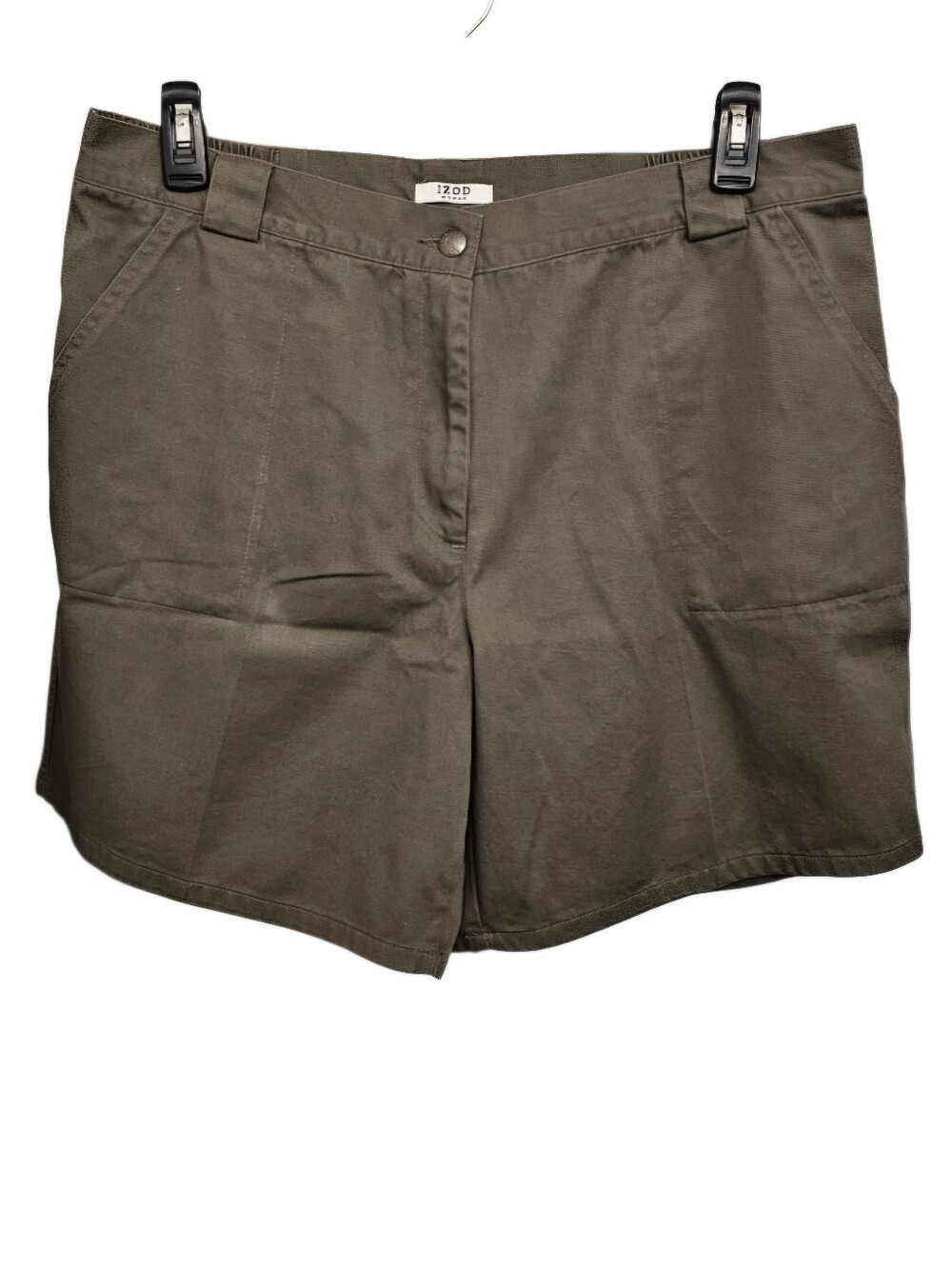Izod Olive Green Bermuda Shorts